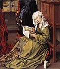Famous Reading Paintings - The Magdalen Reading By Weyden Rogierc